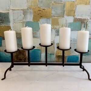 REDUCED Home Staging Rustic Candle Holders Candelabra